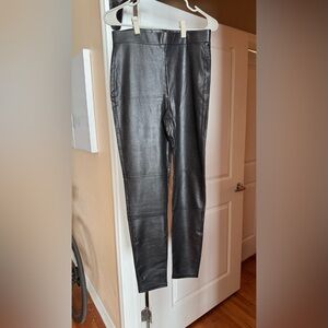 Splendid Black Leather Leggings
